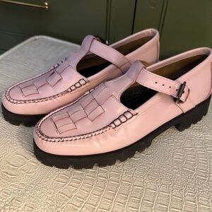 G.H. Bass Mary Jane Fisherman Superlug Weejuns Loafer